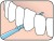 TePe Easypick Blue Dental Picks Size M/L Pk36