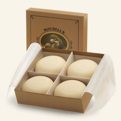 Mitchells Round Hand Soap Boxed 150g Pk4