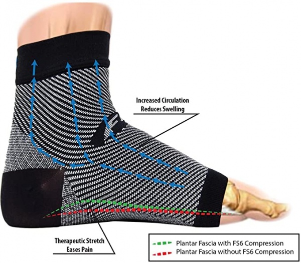 Orthosleeve FS6 Foot Bracing Sleeve Each