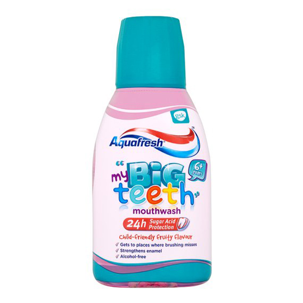 Aquafresh Big Teeth 6+ Years Fruity Mouthwash 300ml