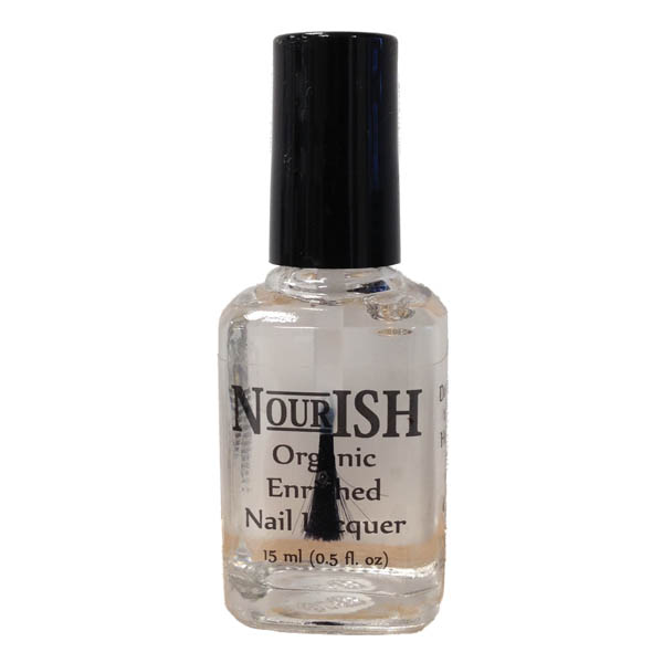 Nourish Organic Nail Polish 15ml. Clear Top Coat