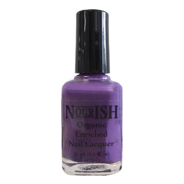 Nourish Organic Nail Polish15ml.  Passion Purple