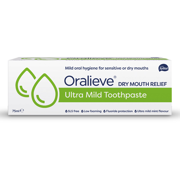 problem mouth dry health 75ml Oralieve UK Toothpaste UpbeatCare, Mild Ultra problem mouth dry health 75ml Oralieve UK Toothpaste UpbeatCare, Mild Ultra