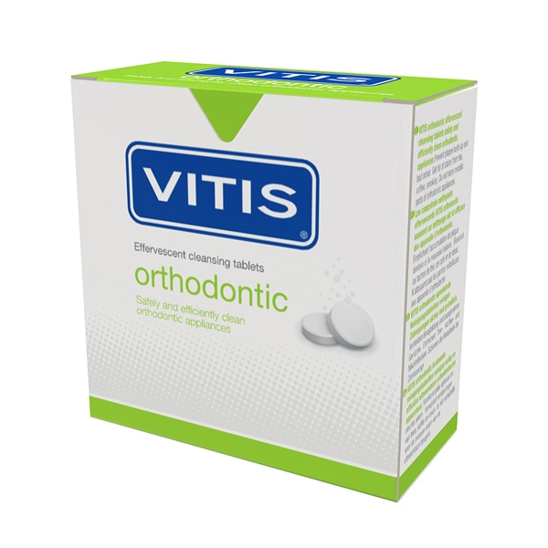 Vitis Orthodontic Effervescent Tablets, Pack of 32