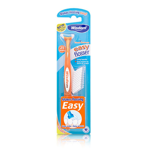 Wisdom Easy Floss Daily Flosser, Pack of 25