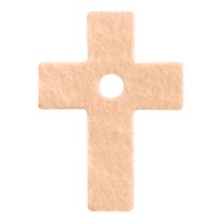 Pre Cut Fleecy Pads - Latin Cross, Pack of 36