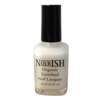 Nourish Organic Nail Polish 15ml. Milky Base Coat